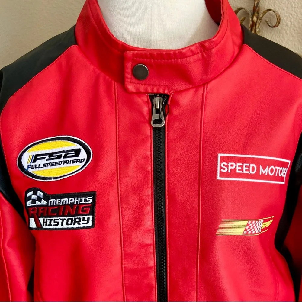 NWT - Racing Jacket by Refinery Republic
FULL SPEED AHEAD - Very Rare - Red - L - Picture 3 of 10